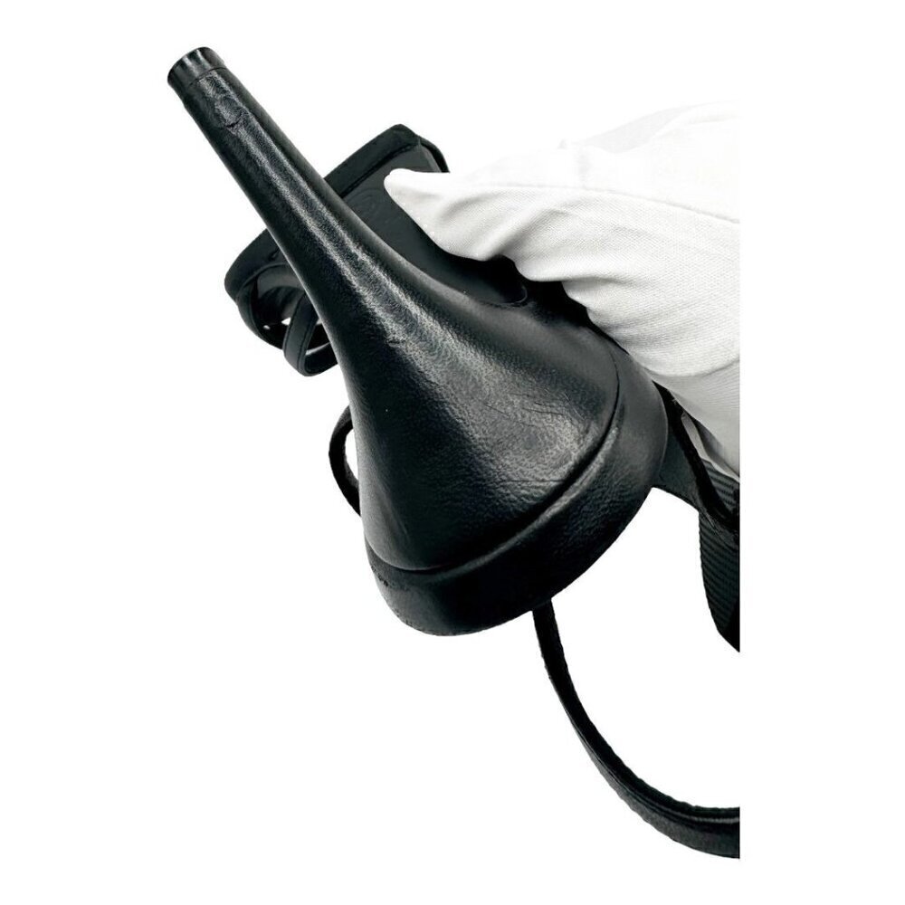 Chanel CC Logo Lambskin Slingback Sandal Heels - Picture 8 of 13